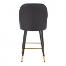 Luxury Bar stool Pu Leather Black-5450124 BAR STOOLS