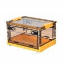 Πτυσσόμενο κουτί αποθήκευσης  με πλαϊνά ανοίγματα Large Yellow 60*42,5*33cm - 6930212 BEAUTY & STORAGE  BOXES