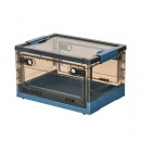 Πτυσσόμενο κουτί αποθήκευσης  με πλαϊνά ανοίγματα Large Blue 60*42,5*33cm - 6930213 BEAUTY & STORAGE  BOXES