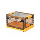 Πτυσσόμενο κουτί αποθήκευσης με πλαϊνά ανοίγματα Medium Yellow 51*36*31cm - 6930217 BEAUTY & STORAGE  BOXES