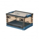 Πτυσσόμενο κουτί αποθήκευσης  με πλαϊνά ανοίγματα Medium Blue 51*36*31cm - 6930218 BEAUTY & STORAGE  BOXES