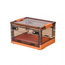 Πτυσσόμενο κουτί αποθήκευσης  με πλαϊνά ανοίγματα Medium Orange 51*36*31cm - 6930219 BEAUTY & STORAGE  BOXES