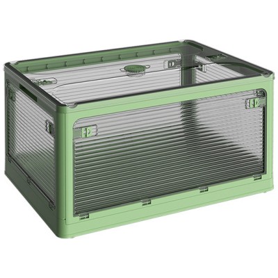 Πτυσσόμενο κουτί αποθήκευσης με πλαϊνά ανοίγματα Extra Large Green 51,5*36*30cm - 6930221