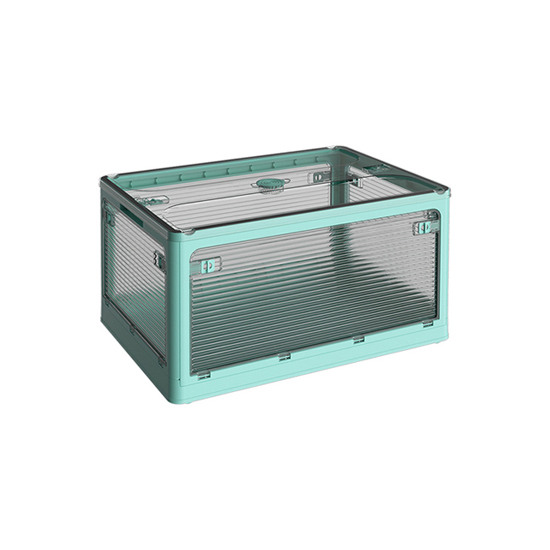 Πτυσσόμενο κουτί αποθήκευσης με πλαϊνά ανοίγματα Medium Blue 40,5*29*24cm - 6930231 BEAUTY & STORAGE  BOXES