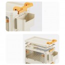 Professional Storage Station 4 Layers Beige 56*36*117cm - 6930380 BEAUTY & STORAGE  BOXES