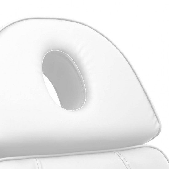 Επαγγελματική ηλεκτρική καρέκλα αισθητικής με 3 μοτέρ Lux White - 0132718 ΚΑΡΕΚΛΕΣ ΜΕ ΗΛΕΚΤΡΙΚΗ ΑΝΥΨΩΣΗ