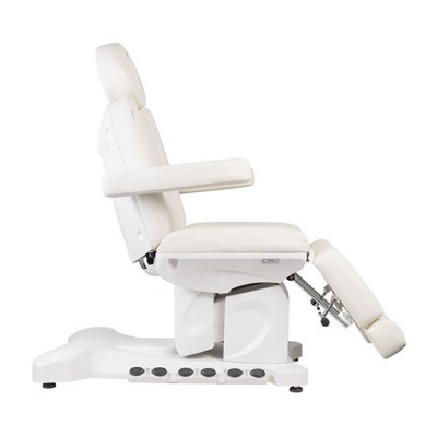 Ηλεκτρική καρέκλα αισθητικής και ποδολογίας Pedi Pro με θερμαινόμενο στρώμα Azzuro με 3 μοτερ White - 0134888
