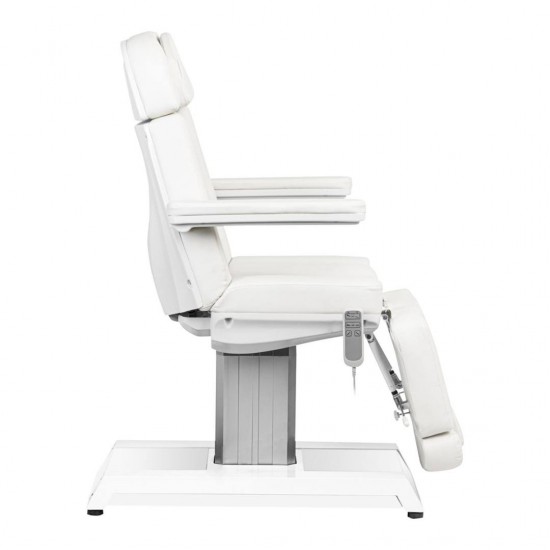 Επαγγελματική ηλεκτρική καρέκλα αισθητικής με 3 μοτέρ Λευκή -0140893 ΚΑΡΕΚΛΕΣ ΜΕ ΗΛΕΚΤΡΙΚΗ ΑΝΥΨΩΣΗ