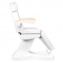 Επαγγελματική ηλεκτρική καρέκλα αισθητικής με 3 μοτέρ και θερμαινόμενο στρώμα White-0142852 ΚΑΡΕΚΛΕΣ ΜΕ ΗΛΕΚΤΡΙΚΗ ΑΝΥΨΩΣΗ