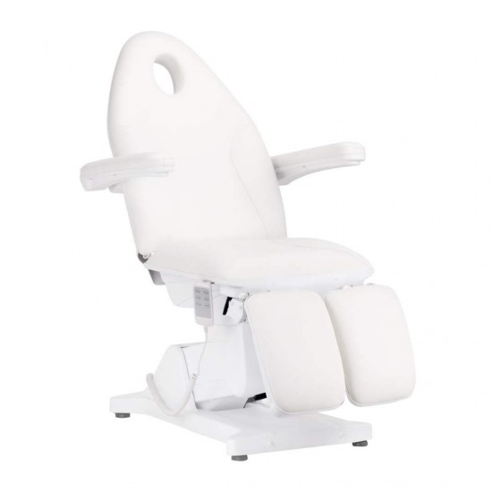 Επαγγελματική ηλεκτρική καρέκλα αισθητικής Sillon Basic  με 3 μοτέρ λευκηή- 0146499 ΚΑΡΕΚΛΕΣ ΜΕ ΗΛΕΚΤΡΙΚΗ ΑΝΥΨΩΣΗ