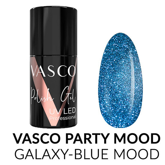 Vasco Party Mood ημιμόνιμο βερνίκι Galaxy-Blue 7ml - 8117236 VASCO GEL POLISH ΠΛΗΡΕΣ ΧΡΩΜΑΤΟΛΟΓΙΟ
