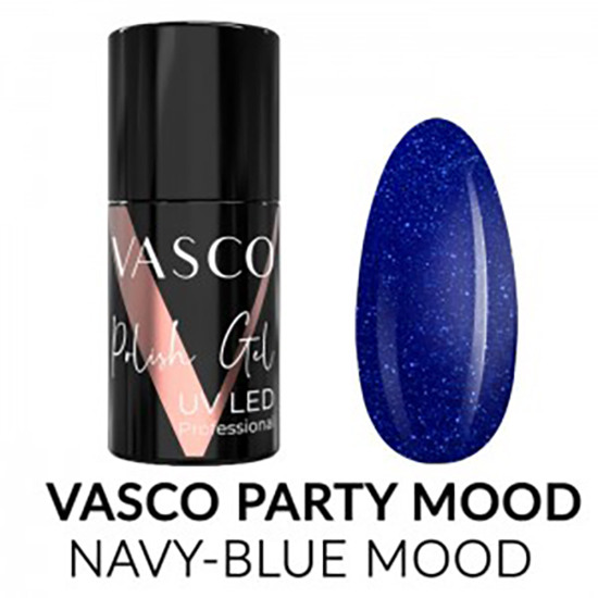 Vasco Party Mood ημιμόνιμο βερνίκι Navy-Blue 7ml - 8117237 VASCO GEL POLISH ΠΛΗΡΕΣ ΧΡΩΜΑΤΟΛΟΓΙΟ