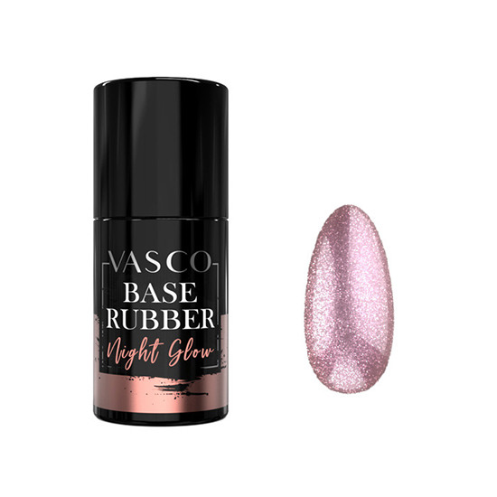 Vasco Base Rubber Night Glow R01 Light Pink 7ml - 8117272 BASES & TOP  ΗΜΙΜΟΝΙΜΟ & GEL 