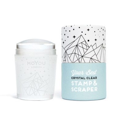 Crystal clear stamper & scaper - 113-MSCC
