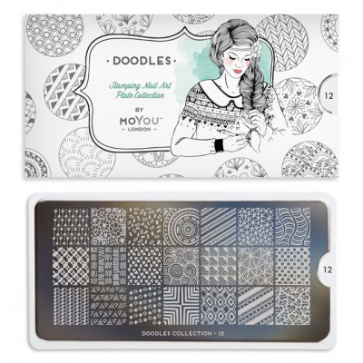 Image plate doodles 12 - 113-DOODLES12
