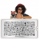 Image plate hipster 18 - 113-HIPSTER18 HIPSTER