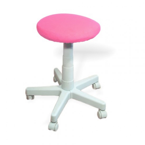 Κάλυμμα για το κάθισμα επαγγελματικού σκαμπό σε ροζ χρώμα - 0100394 