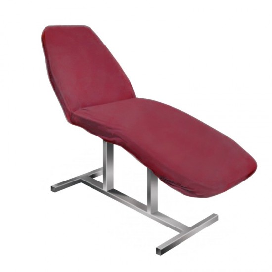 Επαγγελματικό κάλυμμα για καρέκλα αισθητικής σε μπορντό χρώμα - 0100401 