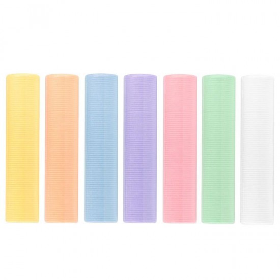 Αδιάβροχες πετσέτες Manicure τριών στρωμάτων 33x48cm σε ρολό 40τμχ. Σομόν - 0100437 