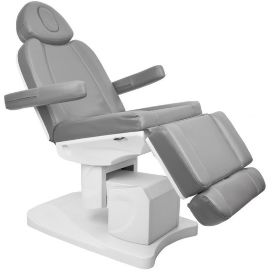 Επαγγελματική ηλεκτρική καρέκλα αισθητικής με 4 Μοτέρ Azzurro 708A Γκρι - 0110576 ΚΑΡΕΚΛΕΣ ΜΕ ΗΛΕΚΤΡΙΚΗ ΑΝΥΨΩΣΗ