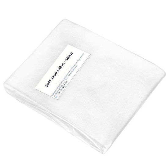 Επαγγελματικές non-woven πετσέτες αισθητικής 15x20cm 100 τεμάχια - 0112440 BEAUTY SUPPLIES EXTRA LARGE PACKS