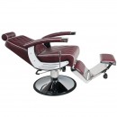 Πoλυθρόνα barber Imperial Maroon - 0112451 BARBER CHAIR