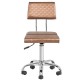 Επαγγελματική θέση εργασίας Turin stool brown-beige - 0113202 