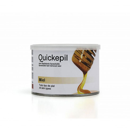 Quickepil κερί βάζο honey 400ml - 0115417 SUGAR WAX -FILM WAX -TABLETS -BAZA 