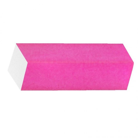 Γυαλιστικό Buffer λείανσης UK  320 grit ροζ - λευκό 10τμχ - 0123347  