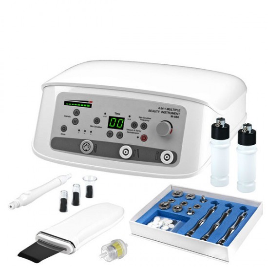 Συσκεύη αισθητικής 4 σε 1 - μικροδερμοαπόξεση - Vacuum - Spray - Απολέπιση με σπάτουλα - 0124218 ΣΥΣΚΕΥΕΣ ΑΙΣΘΗΤΙΚΗΣ