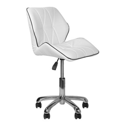 Επαγγελματική καρέκλα αισθητικής λευκή - 0124735