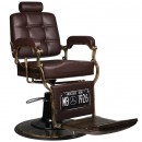 Πολυθρόνα barber Boss Old Leather Brown - 0126467 BARBER CHAIR