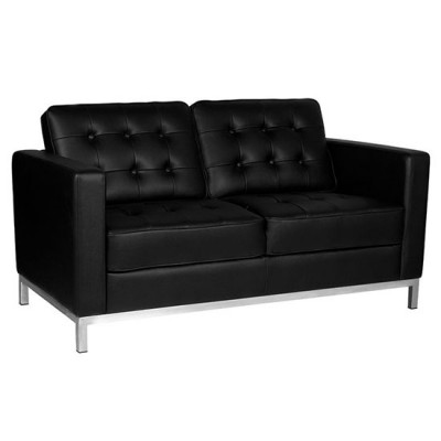 Επαγγελματικός καναπές αναμονής Gabbiano BM18019 Black - 0126714