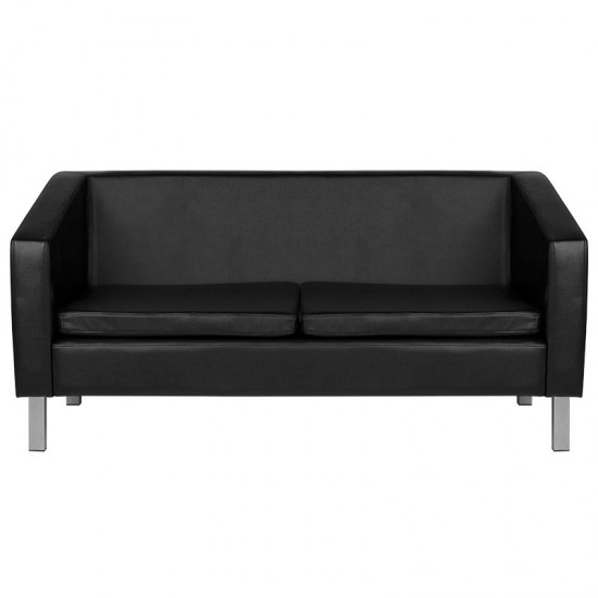 Επαγγελματικός καναπές αναμονής Gabbiano BM18003 Black - 0126716 ΕΠΙΠΛΑ-ΒΟΗΘΟΙ-ΑΞΕΣΟΥΑΡ
