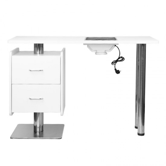 Τραπέζι Manicure Lux με απορροφητήρα λευκό - 0128014 ΤΡΑΠΕΖΙΑ ΜΑΝΙΚΙΟΥΡ