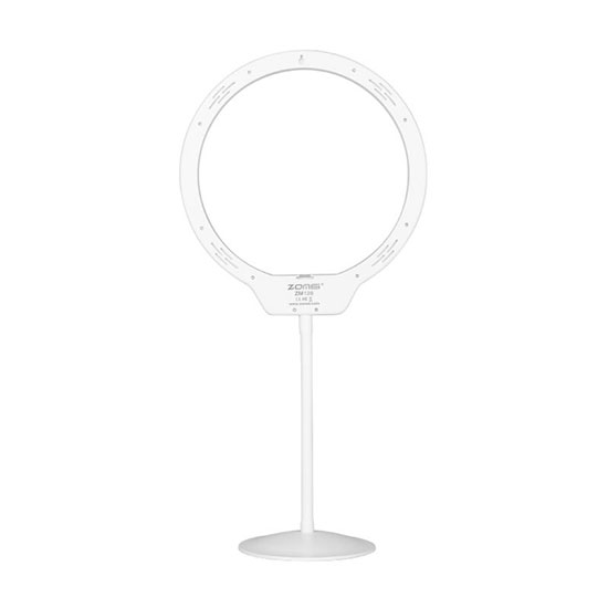 Επιτραπέζιο Led Ring Light  Selfie & Beauty Dimming Range με θήκη τηλεφώνου  Λευκό 10 Watt - 0128445 MAKE UP LIGHTS