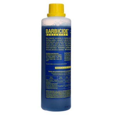 Barbicide συμπυκνωμένο υγρό  εμβάπτισης  για απολύμανση εργαλείων και επιφανειών 500ml - 0131210