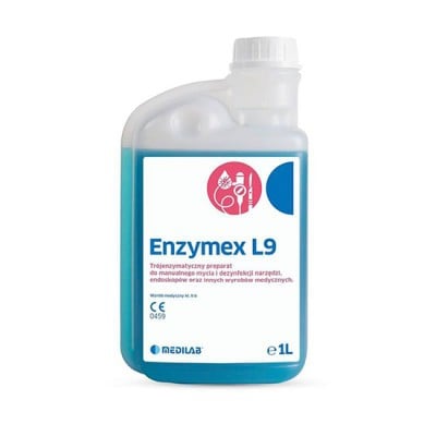 Medialab Επαγγελματικό συμπυκνωμένο απολυμαντικό υγρό ENZYMEX L9 1L - 0132543