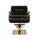 Καρέκλα Κομμωτηρίου Portofino Gold Black - 0133024 ΚΑΡΕΚΛΕΣ ΚΟΜΜΩΤΗΡΙΟΥ 