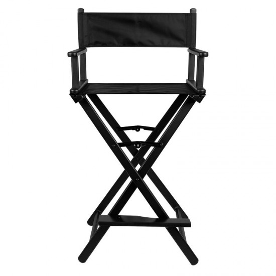 Επαγγελματική καρέκλα μακιγιάζ μαύρη - 0133430 MAKE UP FURNITURES