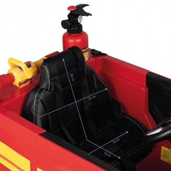 Επαγγελματικό παιδικό κάθισμα Πυροσβεστικό όχημα με μπαταρία- 0135163 ΠΑΙΔΙΚΑ ΚΑΘΙΣΜΑΤΑ
