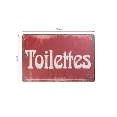 Πίνακας Διακόσμησης C014 Toilettes - 0135632