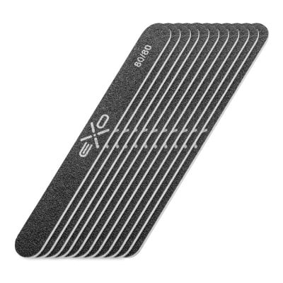 Exo Επαγγελματική Λίμα νυχιών 80/80 grit Straight 10 τεμαχίων  - 0137620