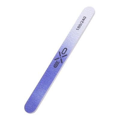 Exo Επαγγελματική Λίμα νυχιών 180/240 grit Straight 10 τεμαχίων  - 0137622