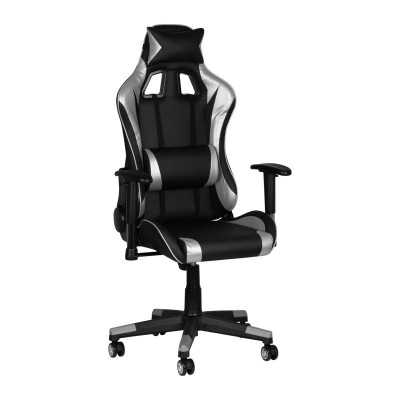 Premium Gaming & Office chair 912 Silver - 0137642