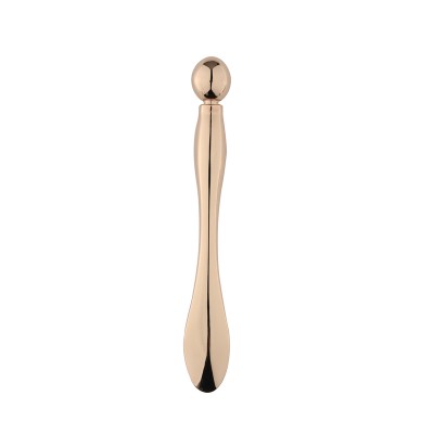 Massage Eye Cream Metal Beauty Spoon Stick Cosmetic Gold Spatula Spoon 7,7cm - 6970106
