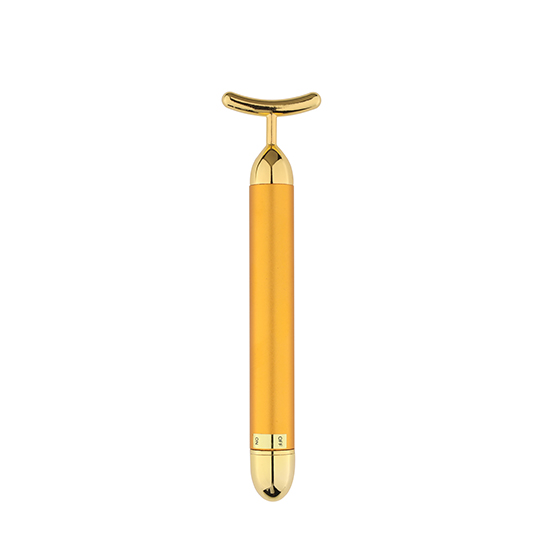 Vibrating U shape 24k Gold face massage stick 14,5cm - 6970121 ΗΛΕΚΤΡΙΚΕΣ ΣΥΣΚΕΥΕΣ & ΠΡΟΣΩΠΙΚΗ ΦΡΟΝΤΙΔΑ 