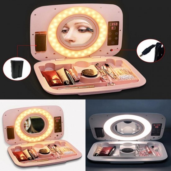 Make up Box Pro Ring Led Light White - 6600012 ΒΑΛΙΤΣΕΣ ΑΛΟΥΜΙΝΙΟΥ