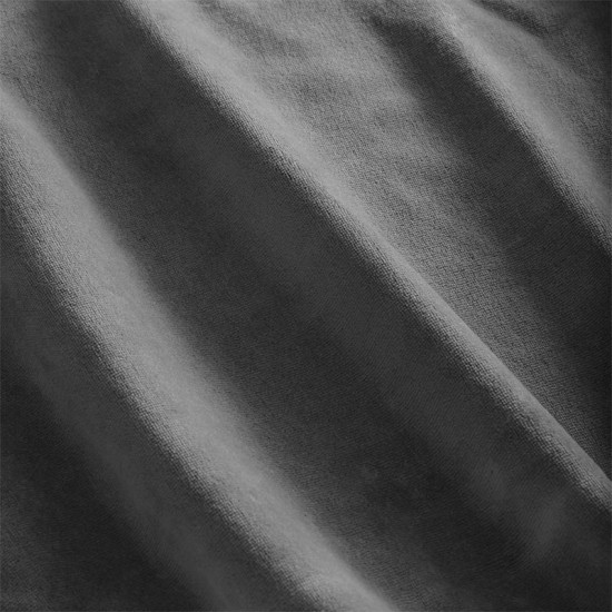 Βελούδινη κουβέρτα κάλυμμα αισθητικής 70x190cm Gray - 0140914 