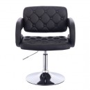 Vanity Chair Νarcissus Black Color - 5400170 ΣΚΑΜΠΩ ΑΙΣΘΗΤΙΚΗΣ - MANICURE - ΚΟΜΜΩΤΗΡΙΟΥ - ΤΑΤΤΟΟ